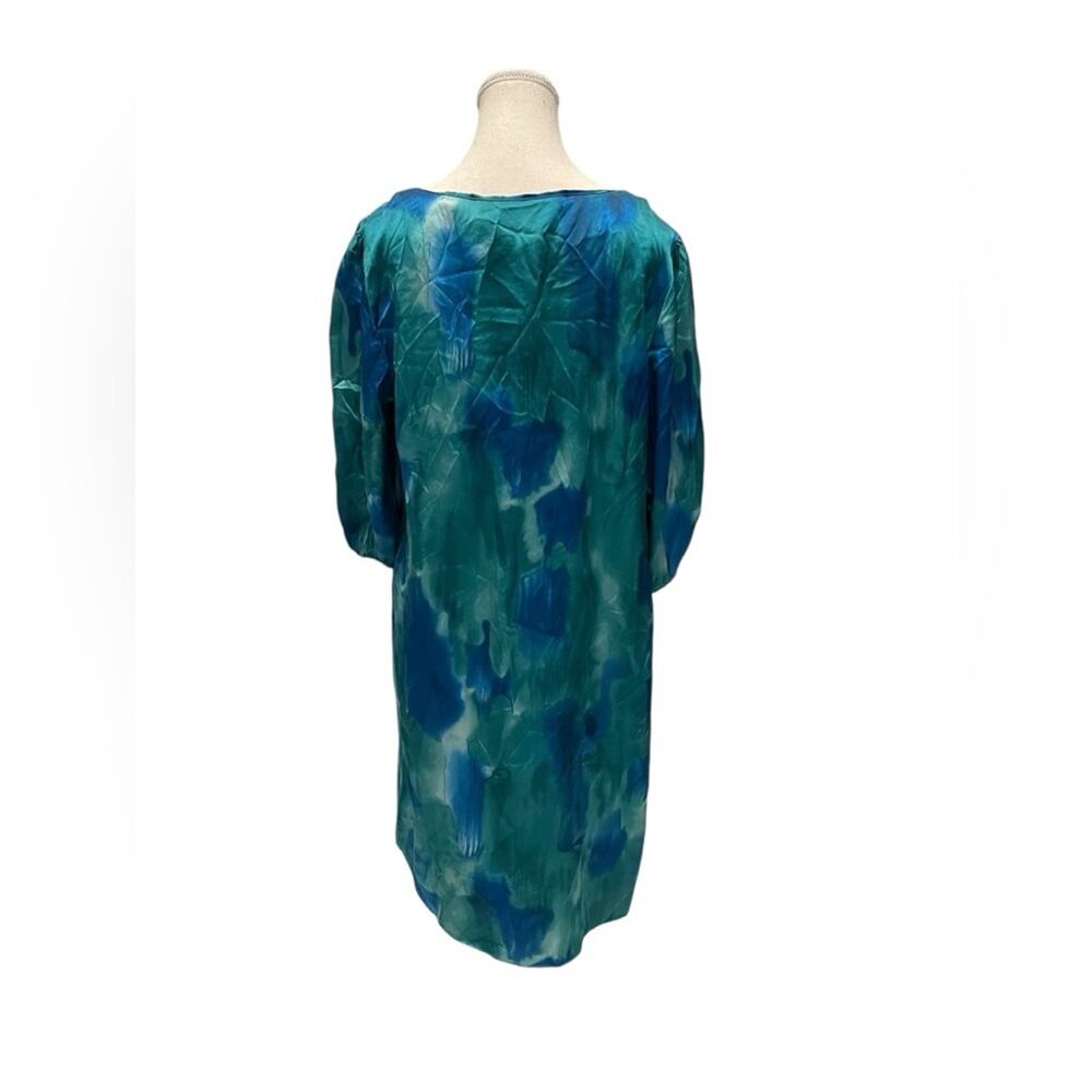 Rebecca Moses 100% Silk Dress Size L - Picture 3 of 7